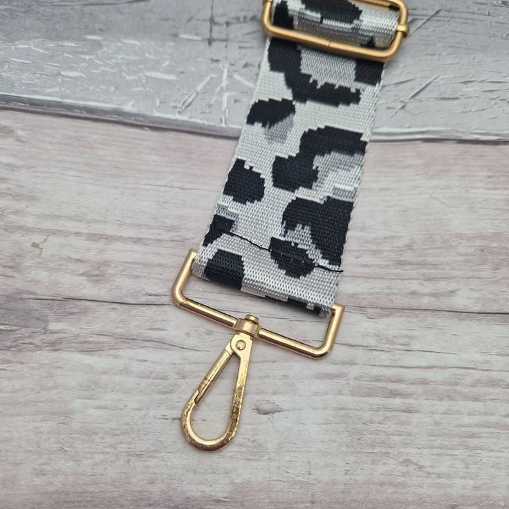 SILVER CROSSBODY SHOULDER STRAP FOR HAND BAGS