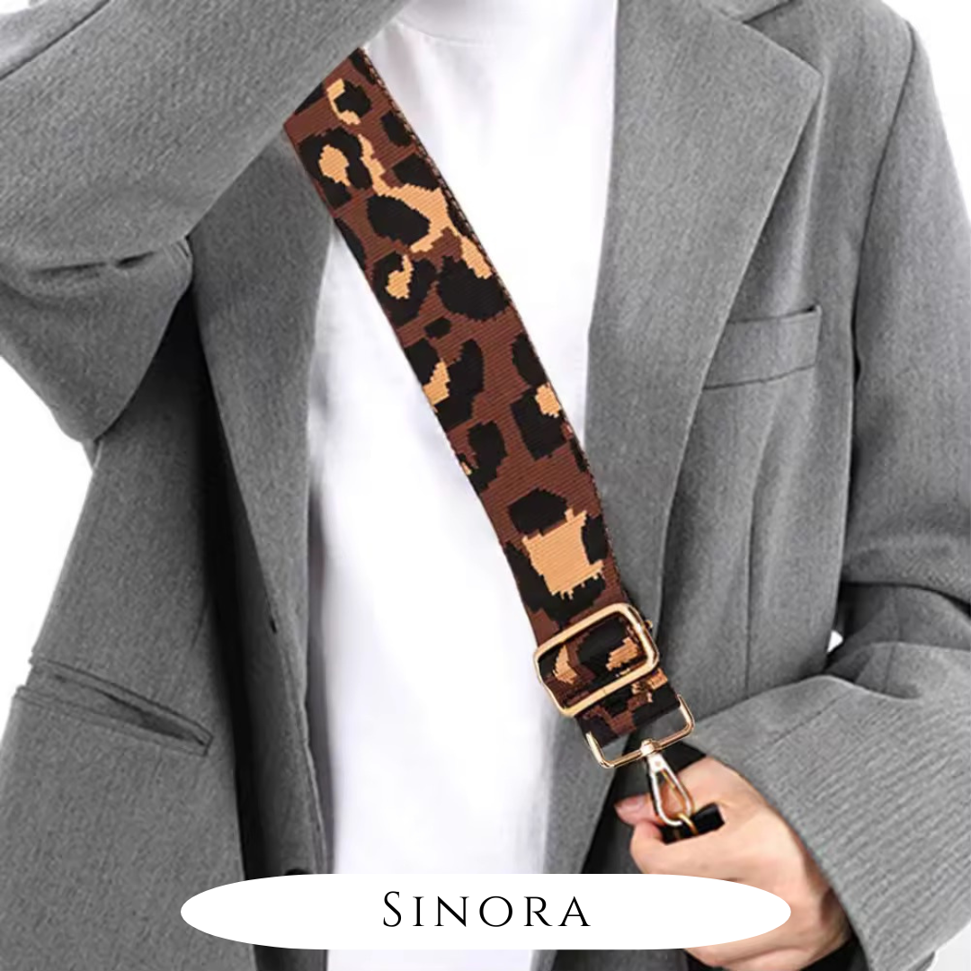 BROWN CROSSBODY SHOULDER STRAP FOR HAND BAGS