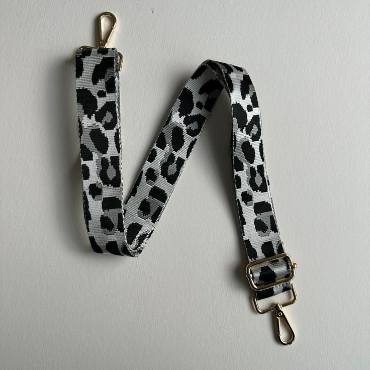 SILVER CROSSBODY SHOULDER STRAP FOR HAND BAGS