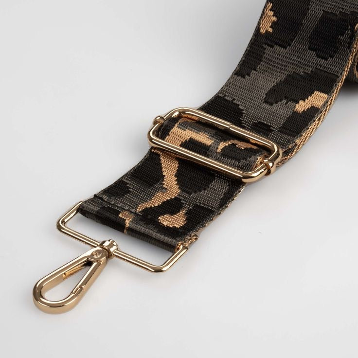 BLACK CROSSBODY SHOULDER STRAP FOR HAND BAGS