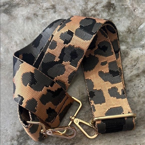 BLACK CROSSBODY SHOULDER STRAP FOR HAND BAGS