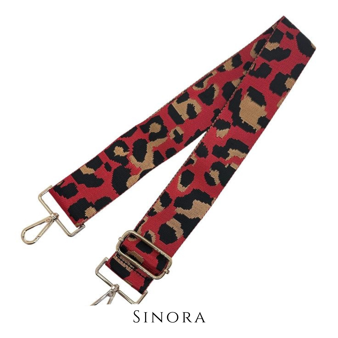 RED CROSSBODY SHOULDER STRAP FOR HAND BAGS