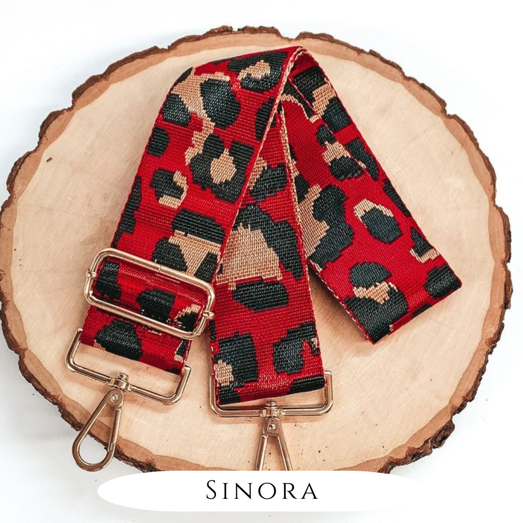 RED CROSSBODY SHOULDER STRAP FOR HAND BAGS