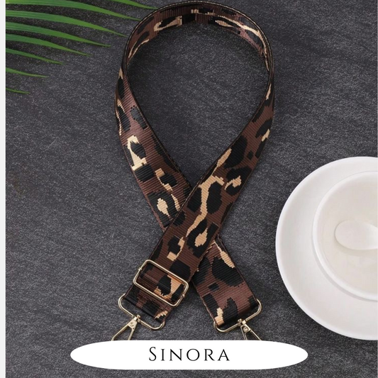 BROWN CROSSBODY SHOULDER STRAP FOR HAND BAGS
