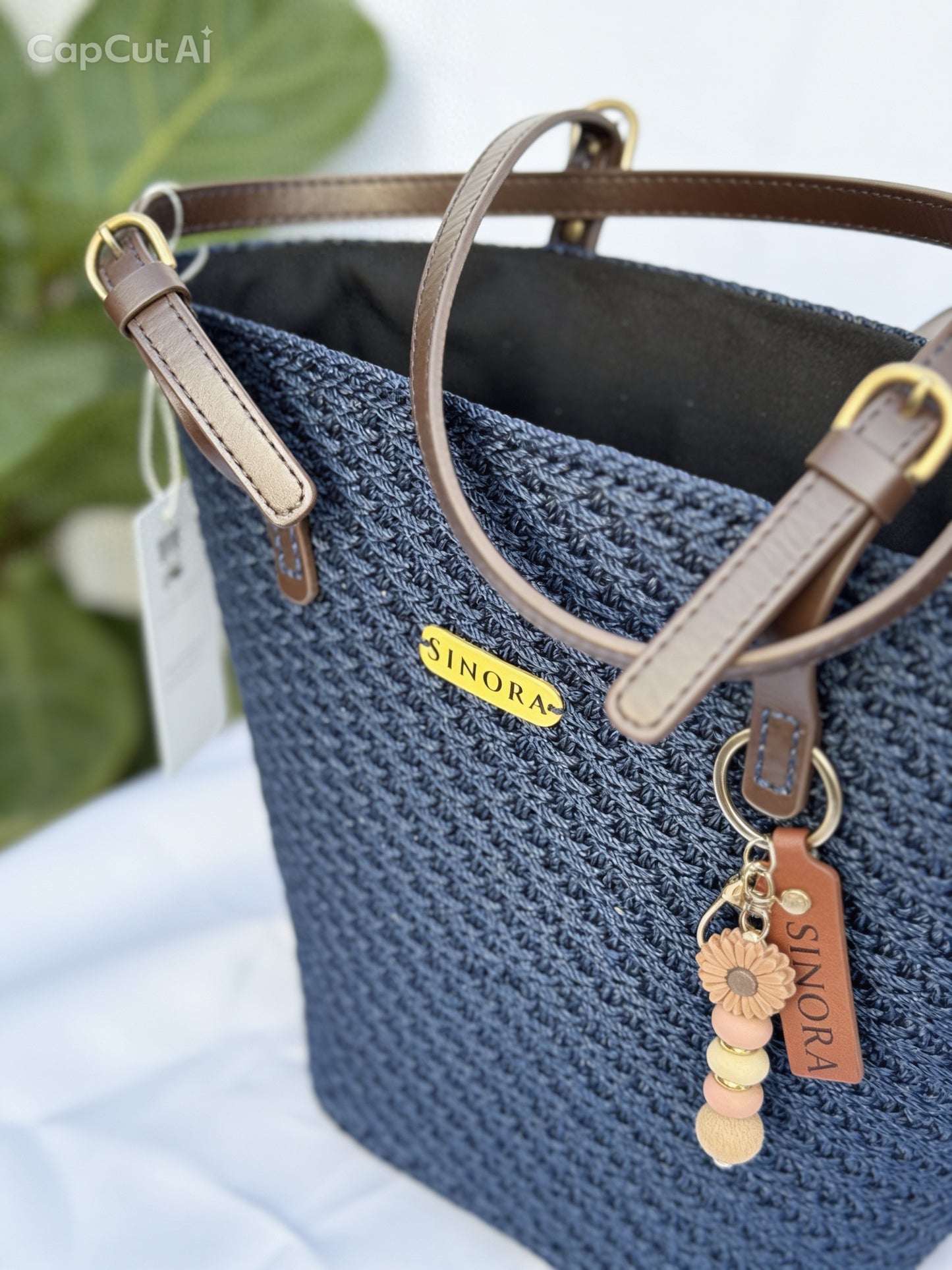 NAVY MAXI BAG