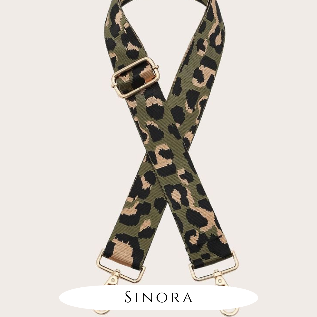 GREEN CROSSBODY SHOULDER STRAP FOR HAND BAGS