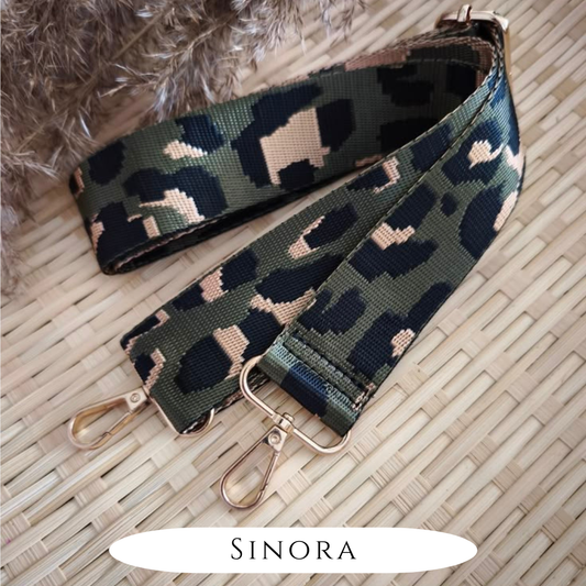 GREEN CROSSBODY SHOULDER STRAP FOR HAND BAGS