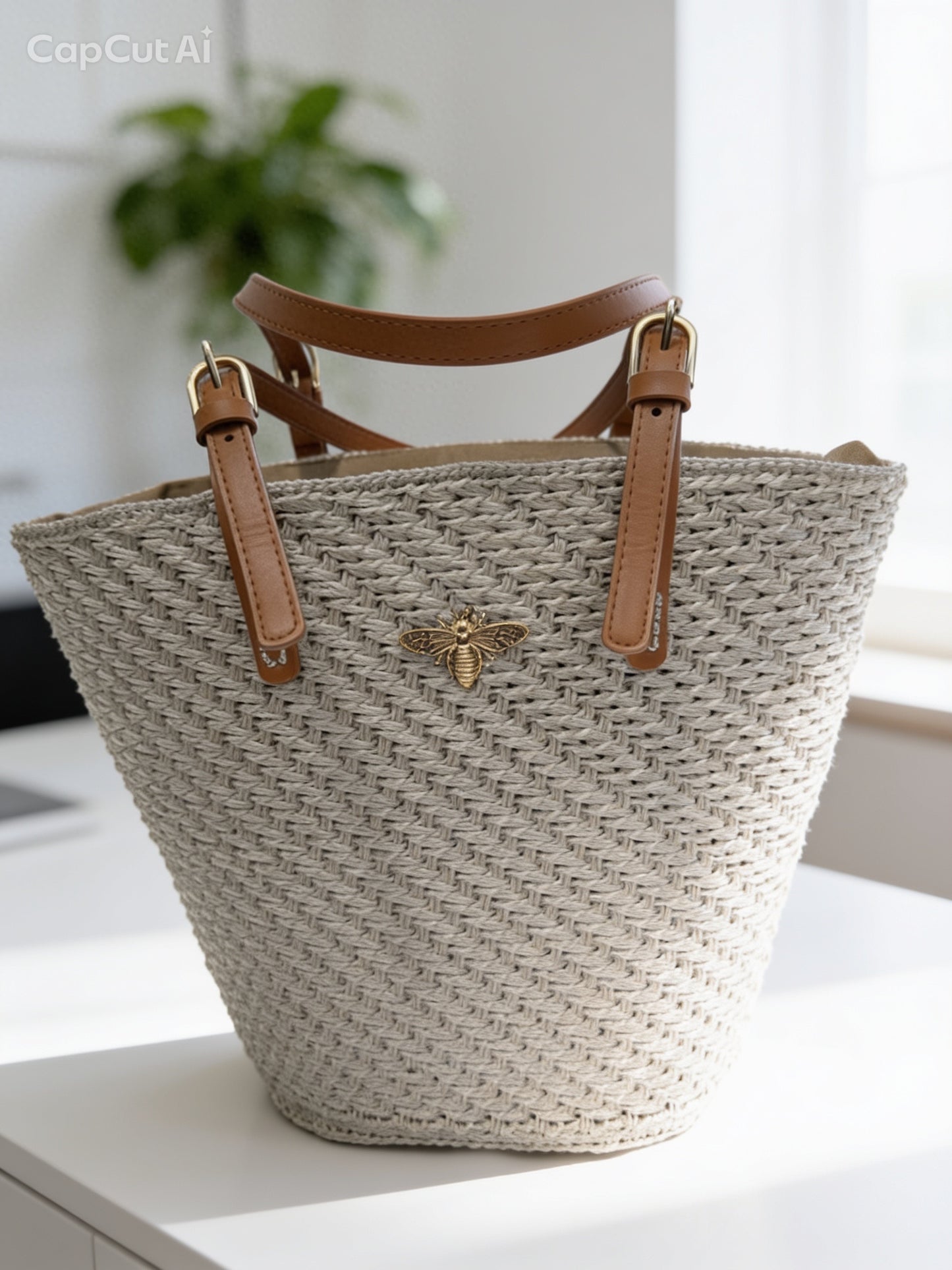BEIGE MAXI BAG