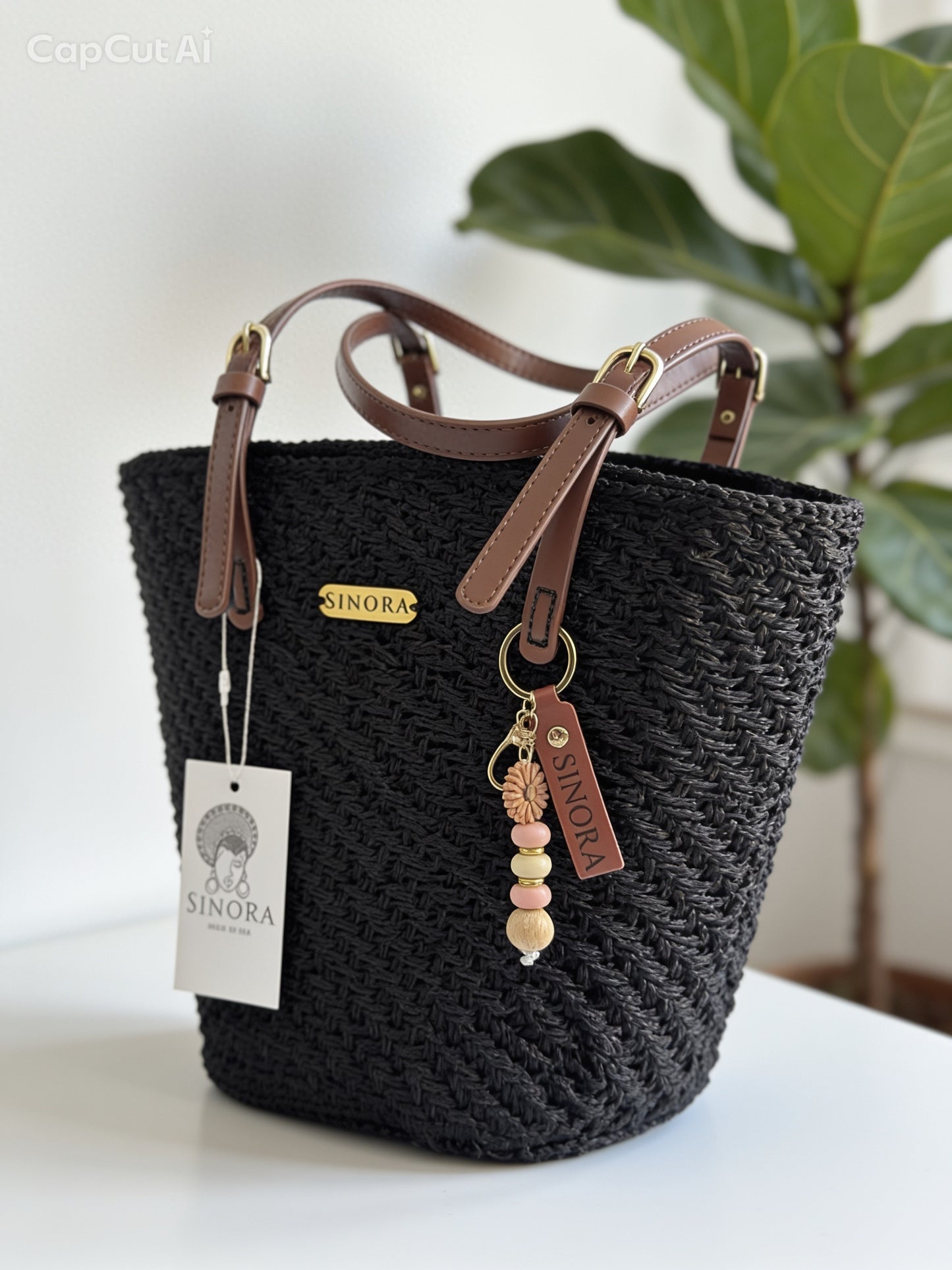 BLACK MAXI BAG