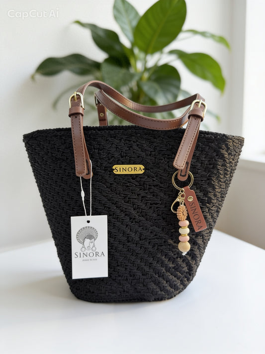 BLACK MAXI BAG