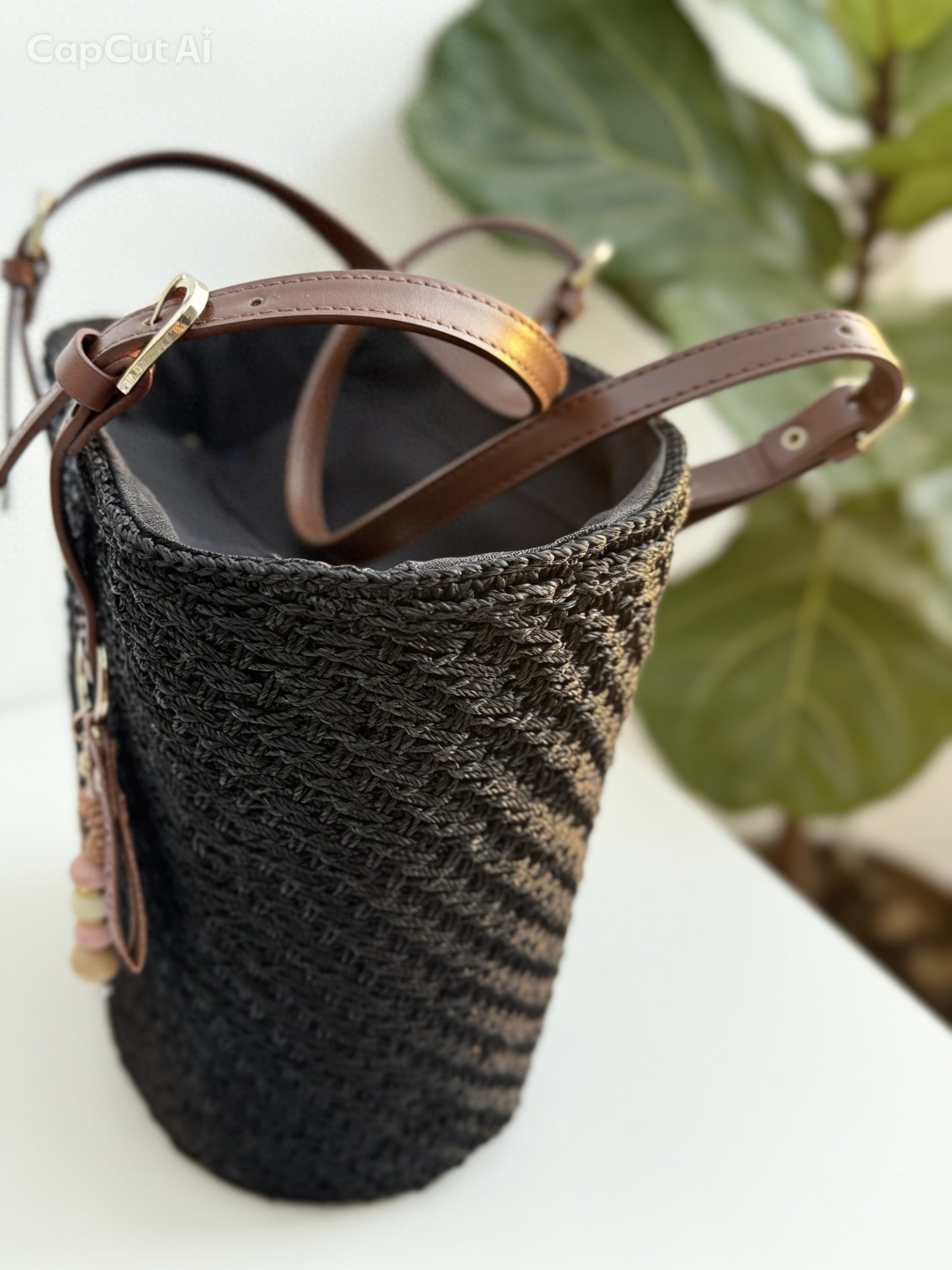 BLACK MAXI BAG