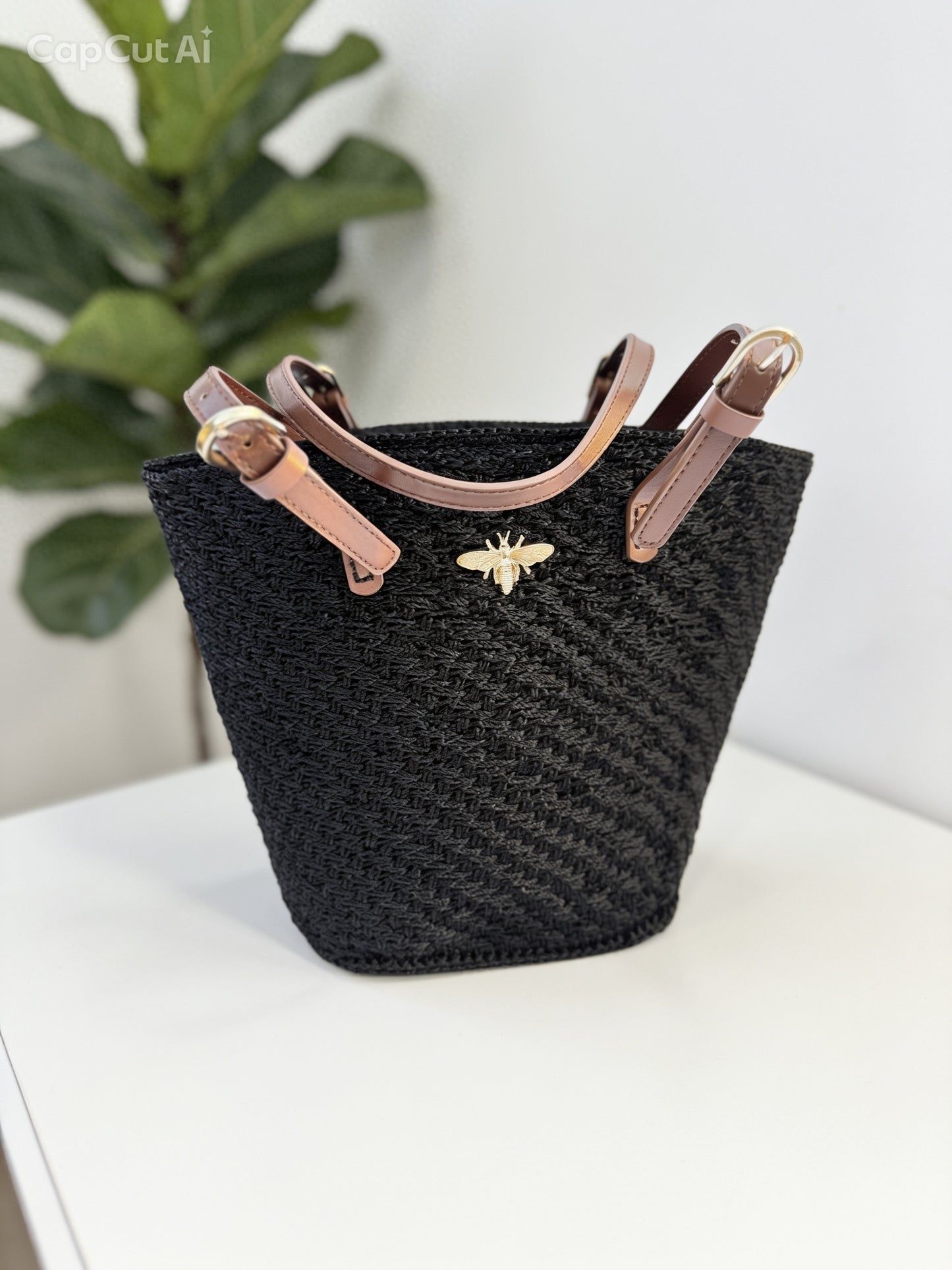 BLACK MAXI BAG